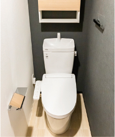 シャワー付きトイレの写真